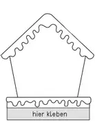 Vorschau - Arbeitsblätter - Mein Lebkuchenhaus - Schreibanlass und Bastelvorlage zu Weihnachten - Seite 3