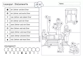 Vorschau - Arbeitsblätter - Lesespuren "Stellenwert" (ZR 30) - Seite 3