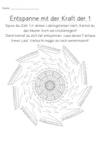 Vorschau - Mal- und Bastelvorlagen - 11 wunderbare Zahlen-Mandalas zum Ausmalen, Nachspuren und Weiterführen - Seite 2