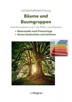 Vorschau - Arbeitsblätter - Materialpaket: 4 Zeichenaufgaben mit Pastellkreide oder Kohle Oberstufe - Deckblatt