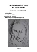 Vorschau - Stundenentwürfe - PORTRAITZEICHNUNG + Stundenentwurf "Einführung in die Gattung Portrait" Oberstufe - Deckblatt