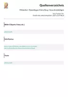 Vorschau - Mal- und Bastelvorlagen - Mittelalter / Bastelbogen Kleine Burg / Ausschneidebögen - Seite 1
