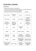 Vorschau - Spiele - Deutsch Grammatik Spiel Satzglieder Paarespiel - Deckblatt