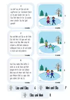 Vorschau - Stationenlernen - Lesezuordnungsspiel Winter Eislaufen, 3./4.Klasse - Seite 3