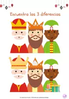 Vista previa - Hojas de trabajo - Pasatiempos de Navidad - Infantil - página 3