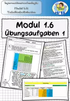 Vorschau - Stundenentwürfe - Modul 1.6 Übungsaufgaben 1 Informationstechnologie Lehrplan Plus - Deckblatt