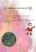 Vorschau - Arbeitsblätter - Weihnachten in der Geschichte -eyfraudings - Deckblatt