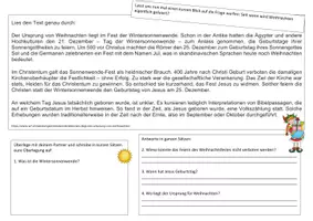 Vorschau - Arbeitsblätter - Weihnachten in der Geschichte -eyfraudings - Seite 2