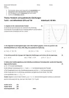 Vorschau - Unterrichtsreihen - All Inclusive Materialpaket Quadratische Funktionen/Potenzfunktionen/Quadratische Gleichungen JGST 9 - Seite 2