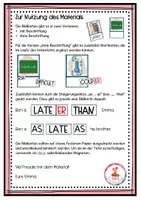 Vorschau - Fördermaterial/Inklusion - Comparison of Adjectives -Tafelmaterial - Seite 1