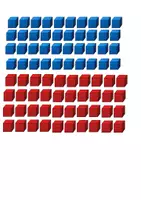 Vorschau - Fördermaterial/Inklusion - Vorlage Einerwürfel, Zehnerstange und Hunderterplatte zum Ausschneiden - Seite 3