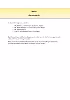 Vorschau - Arbeitsblätter - Motto Doppelstunde - Deckblatt