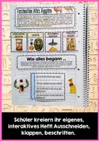 Vorschau - Stundenentwürfe - Ägypten Interaktives Heft PLUS - Sofort einsetzbar | Homeschooling | Distanzunterricht - Seite 1