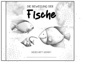 Vorschau - Arbeitsblätter - Die Bewegung der Fische - Flipbook - Seite 1