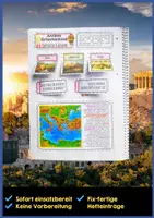 Vorschau - Arbeitsblätter - SPARPAKET: Antikes Griechenland Interaktives Heft BASIC & Plus | Distance Learning geeignet - Seite 3