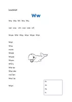 Vorschau - Arbeitsblätter - Leseblätter und Lese-Mal-Heft (neue Buchstaben R, W) - Seite 3