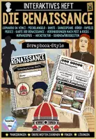 Vorschau - Arbeitsblätter - RENAISSANCE Interaktives Heft Scrapbook-Style | Medici - Kunst - da Vinci - Michelangelo - Raffael - Dante- Architektur - Dürer - Shakespeare - Deckblatt