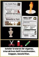 Vorschau - Arbeitsblätter - RENAISSANCE Interaktives Heft Scrapbook-Style | Medici - Kunst - da Vinci - Michelangelo - Raffael - Dante- Architektur - Dürer - Shakespeare - Seite 1