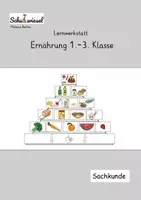 Vorschau - Arbeitsblätter - Lernwerkstatt Ernährung 1.-3. Klasse - Deckblatt