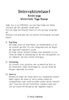 Vorschau - Stundenentwürfe - Kinderyoga - Winterliche und weihnachtliche Yoga Asanas - Seite 1