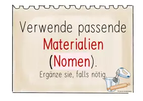 Vorschau - Poster - Kriterien (Schilder) ein Rezept überarbeiten (schreiben) - Seite 3