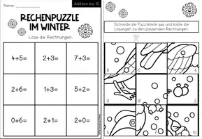 Vorschau - Unterrichtsreihen - Mathe Klasse 1 - Arbeitsblätter (wachsendes Paket) - Seite 3