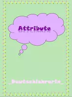 Vorschau - Merkblätter - Merkblatt zu Attributen - Deckblatt