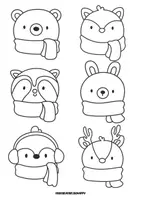 Vista previa - Manualidades / Dibujos para colorear - DISEÑANDO EN NAVIDAD becreativebehappy - página 3