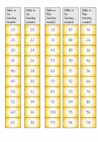 Vorschau - Spiele - Zählen in schritten bis 100 Übungsmaterial - Seite 3