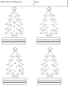 Vorschau - Arbeitsblätter - Weihnachtliche Schüttelwörter - Seite 1