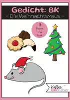 Vorschau - Bildkarten - Deutsch: Bildkarten - Die Weihnachtsmaus - Deckblatt