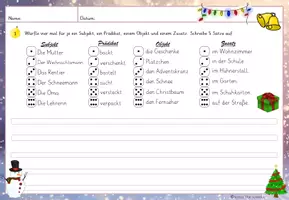 Vorschau - Arbeitsblätter - Würfelsätze - Weihnachten: 3 Ausgaben - Seite 3