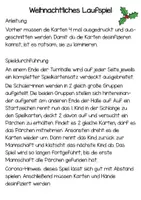 Vorschau - Stundenentwürfe - Weihnachtliches Laufspiel (hygienekonform spielbar) - Seite 2