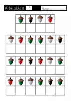 Vorschau - Arbeitsblätter - Materialpaket - Fördermaterial Farben & Muster Level 2 - Seite 2