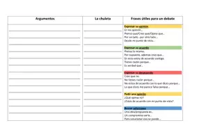 Vorschau - Arbeitsblätter - Discusiones: Sistema de apoyo / Differenzierung - Deckblatt