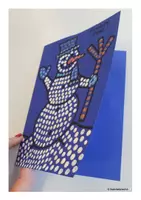 Vorschau - Stundenentwürfe - Weihnachtskarte: Schneemann (Bastelanleitung) - Seite 1