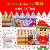 Aperçu - Apprentissages en autonomie - Atelier-Jeu des Lutins -Numération - Page 3