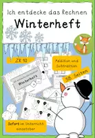 Vorschau - Arbeitsblätter - Ich entdecke das Rechnen Winterheft - Deckblatt