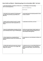 Vorschau - Merkblätter - Fragen zur Wiederholung_Zusammenfassung Munch - Seite 1