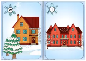 Vorschau - Stationenlernen - Lesespaziergang Wintertag Winter lesen Leseverständnis Klasse 3-4 - Seite 2
