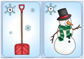 Vorschau - Stationenlernen - Lesespaziergang Wintertag Winter lesen Leseverständnis Klasse 3-4 - Seite 3