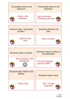 Vorschau - Spiele - Textverständnis - Lesespiel/ Reading Game (Movements) - Seite 2