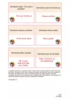Vorschau - Spiele - Textverständnis - Lesespiel/ Reading Game (Movements) - Seite 3