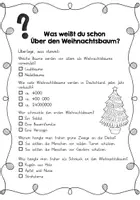 Vorschau - Arbeitsblätter - Leseverstehen üben: Der Weihnachtsbaum - Seite 2