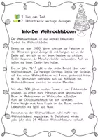 Vorschau - Arbeitsblätter - Leseverstehen üben: Der Weihnachtsbaum - Seite 3
