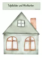 Vorschau - Arbeitsblätter - Buchstabeneinführung D - Tafelmaterial, AB & Dosenspiel - Seite 1