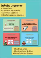 Vista previa - Juegos / Gamificación - Christmas / Navidad: juego interactivo (Inglés) - página 3