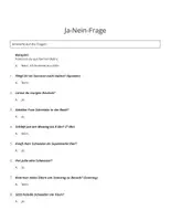 Vorschau - Arbeitsblätter - DAF/DAZ Grammatik: Ja-Nein-Frage - Fragen, A1, A2, DAF, DAZ, Satzfragen, Satzbau, geschlossene Frage, Fragesätze, Deutsch - Seite 2