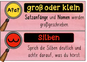 Vorschau - Merkblätter - FRESCH Rechtschreibtricks Plakate/ Poster/ Aushang - Seite 3