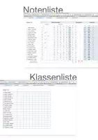Vorschau - Lehrpläne/Lehrermaterial - Klassen- und Notenliste digital - automatisch Zensuren berechnen (macOS) - Seite 2